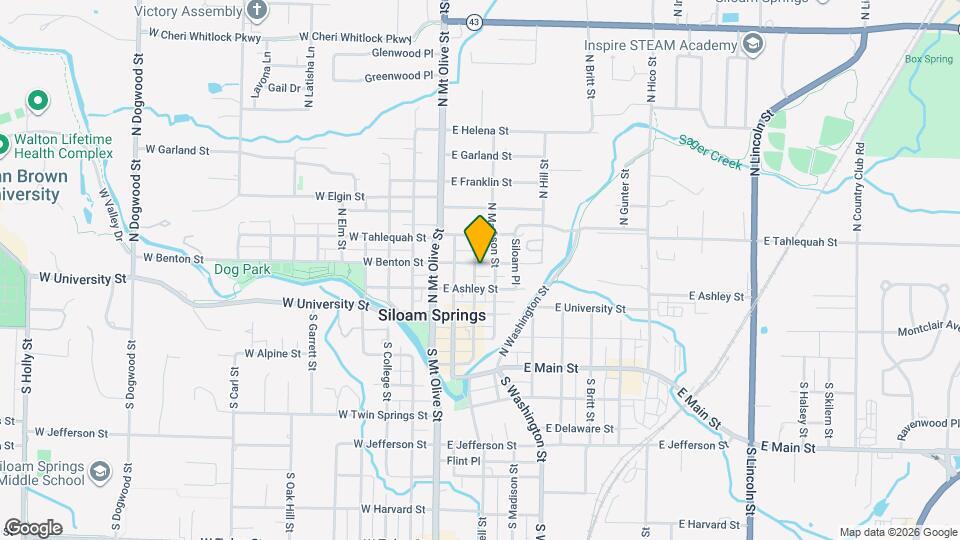 302 E Benton St Map and Location Details