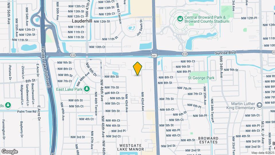 671 NW 42nd Ave Map and Location Details