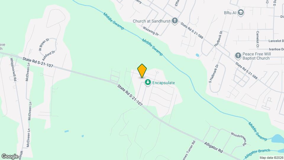 3042 Red Berry Circle Map and Location Details