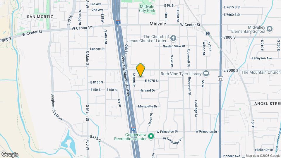 416 Cornell Dr Map and Location Details