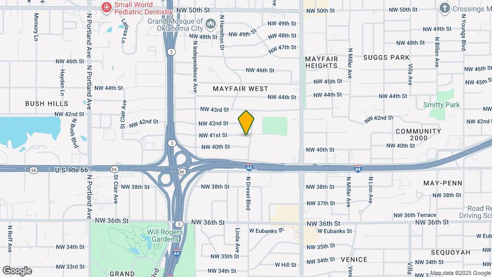 3106 NW 41st St Map and Location Details