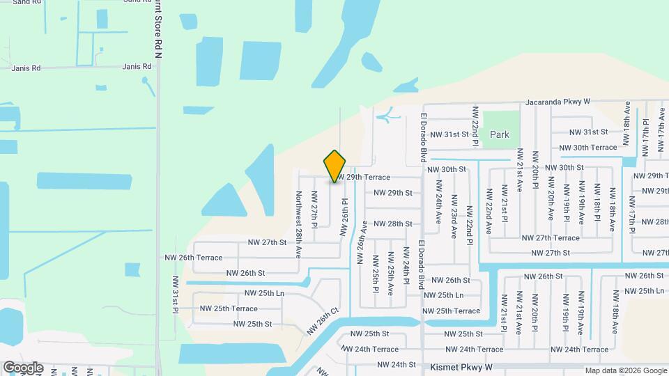 2837 NW 27th Ave Map and Location Details