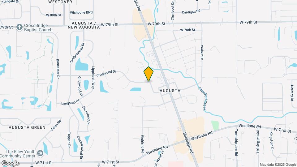 3201 Crickwood Dr Mapa y Detalles de la Ubicación