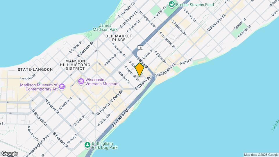 139 S Hancock St, Unit 2 Map and Location Details