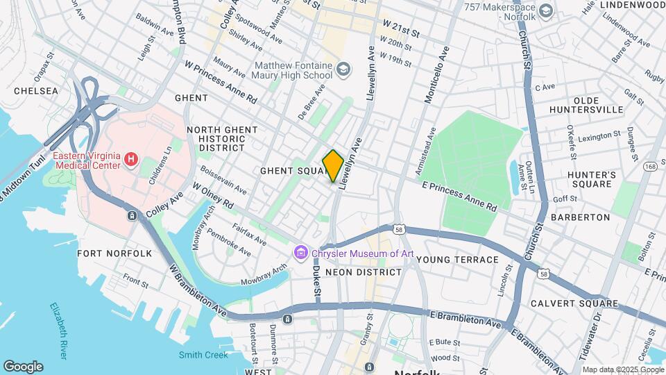 316 Westover Ave Map and Location Details