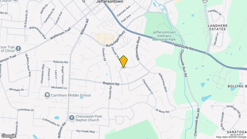 4005 Mimosa View Dr Map and Location Details