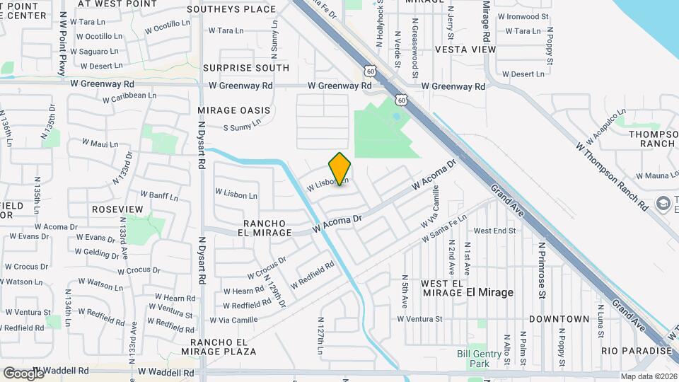 12532 W St Moritz Ln Map and Location Details