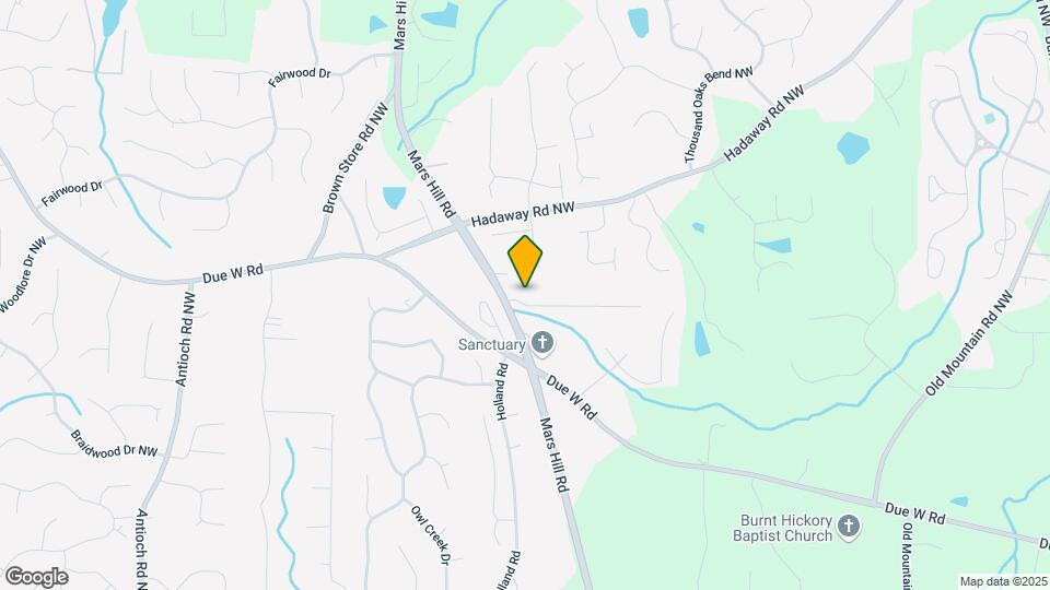 5547 Hurstcliffe Dr NW Map and Location Details