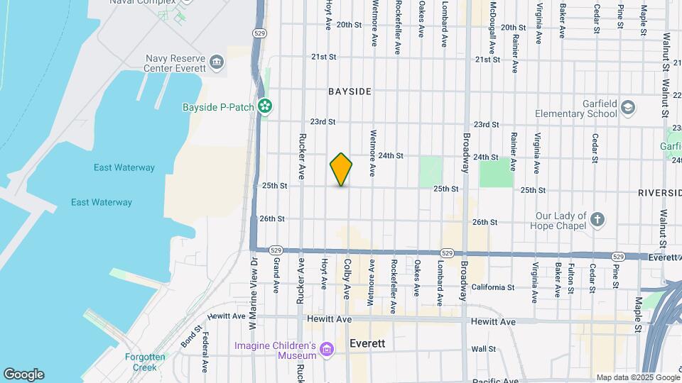 1520 25th St Map and Location Details