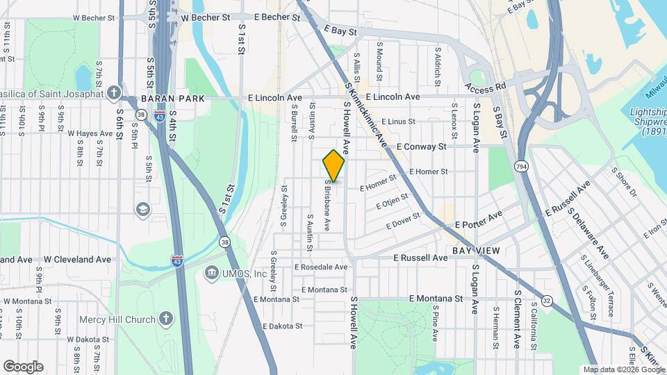 2516 S Brisbane Ave, Unit 2516 S Brisbane Ave Mapa y Detalles de la Ubicación