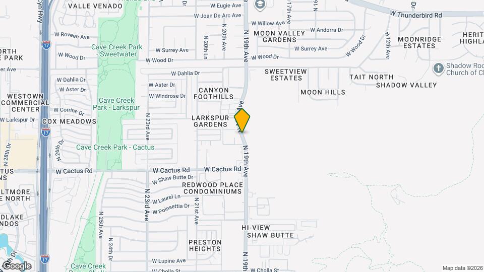 Shadow Mountain Map and Location Details