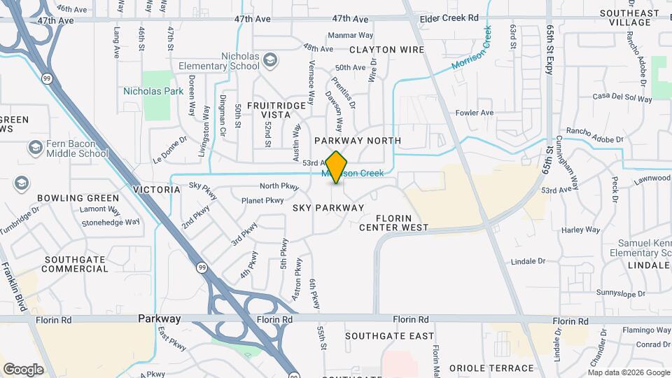 6828 Klingon Ct Map and Location Details