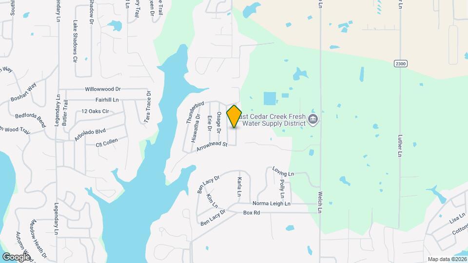 117 Oxbow Dr Map and Location Details