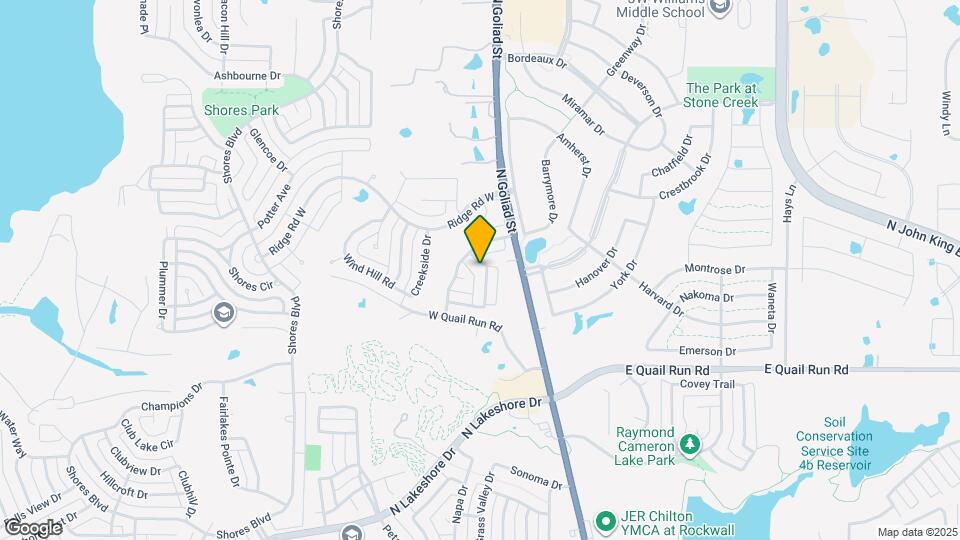 1875 Oak Bend Dr Map and Location Details