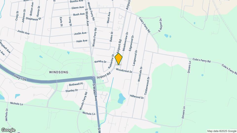 1190 Meadowview Dr Mapa y Detalles de la Ubicación
