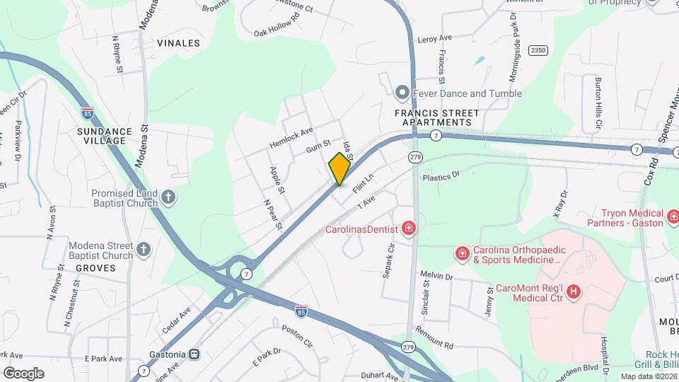 1900 1/2 E Ozark Ave Map and Location Details