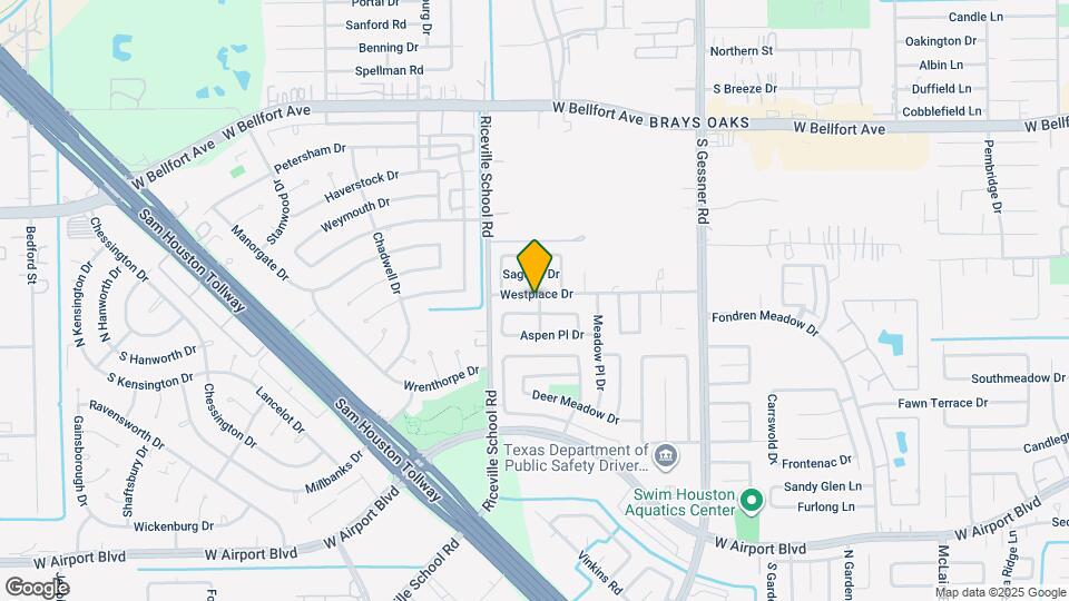 8903 Westplace Dr Map and Location Details