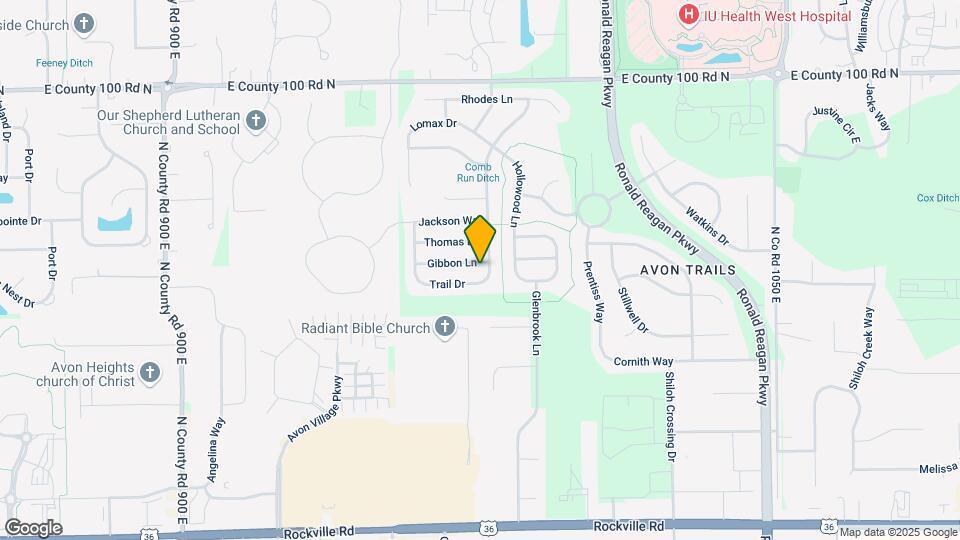 9789 Gibbon Ln Map and Location Details