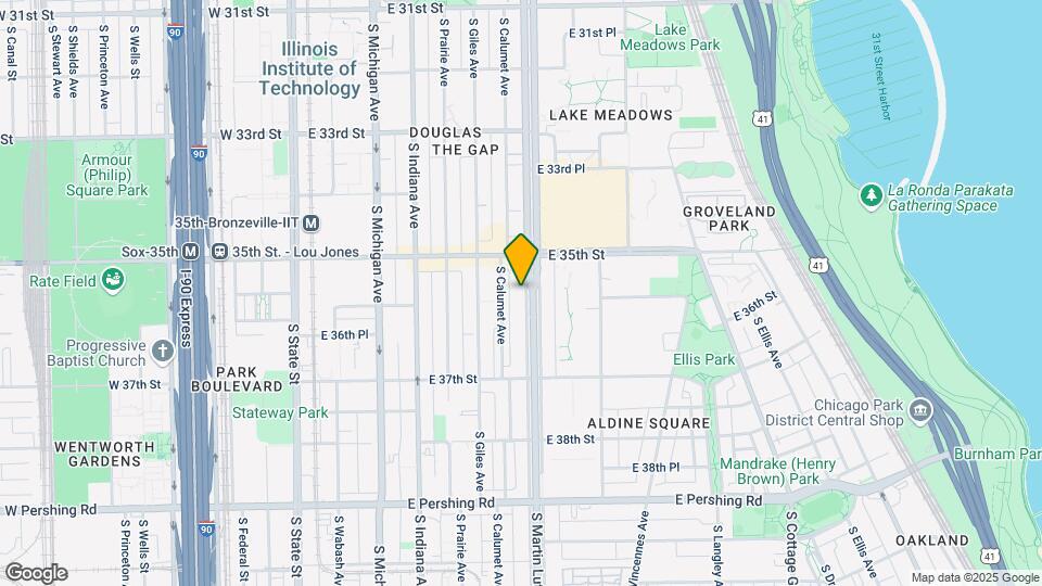 3538 S King Dr Map and Location Details