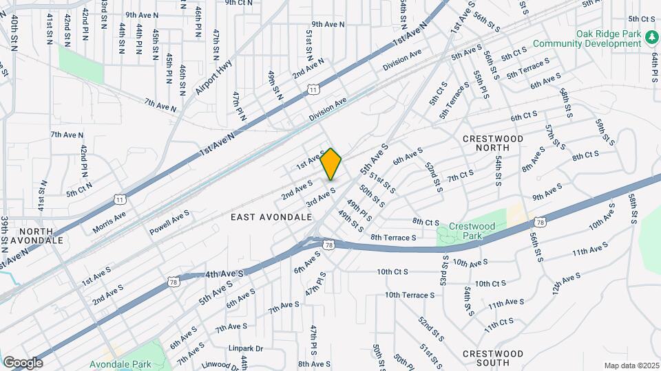 4902 3rd Ave S Mapa y Detalles de la Ubicación