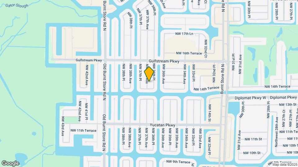 1415 NW 37th Ave Map and Location Details