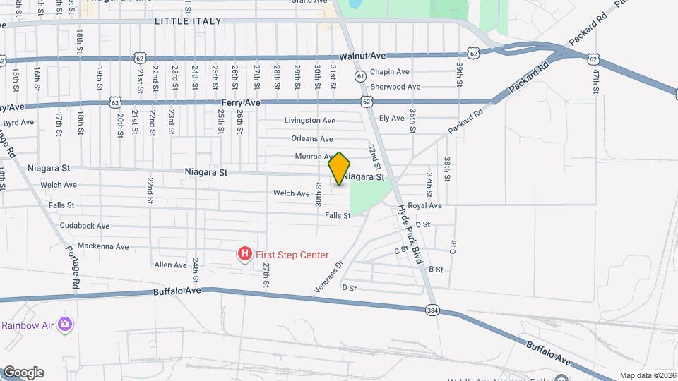 3028 Welch Ave Map and Location Details