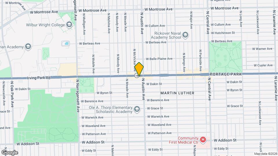 6017 W Irving Park Rd, Unit 2nd Fl Mapa y Detalles de la Ubicación