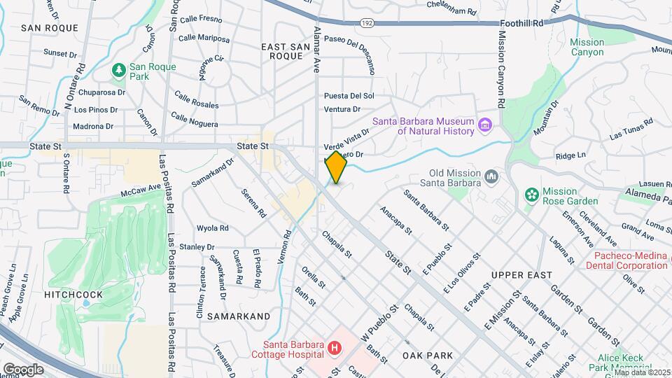 Los Robles Map and Location Details