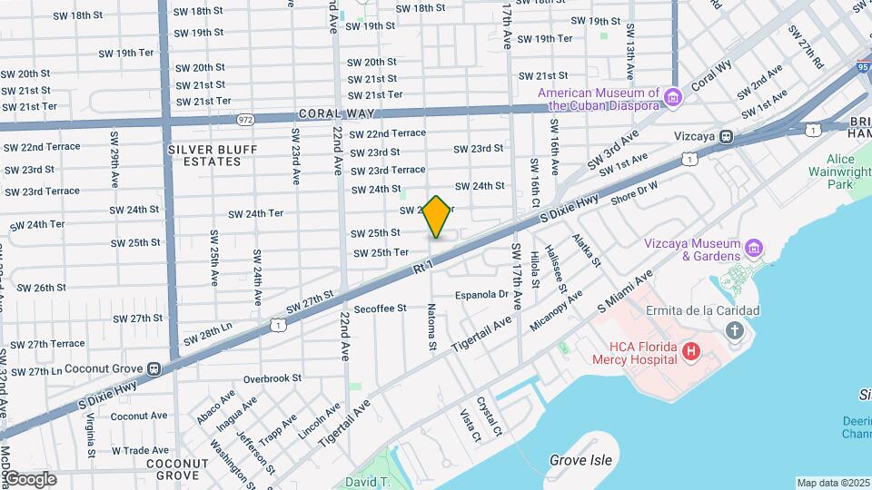 2533 SW 19th Ave Map and Location Details