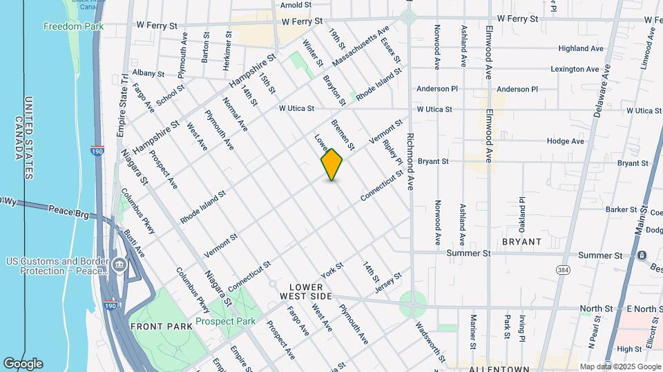 114 15th St Map and Location Details