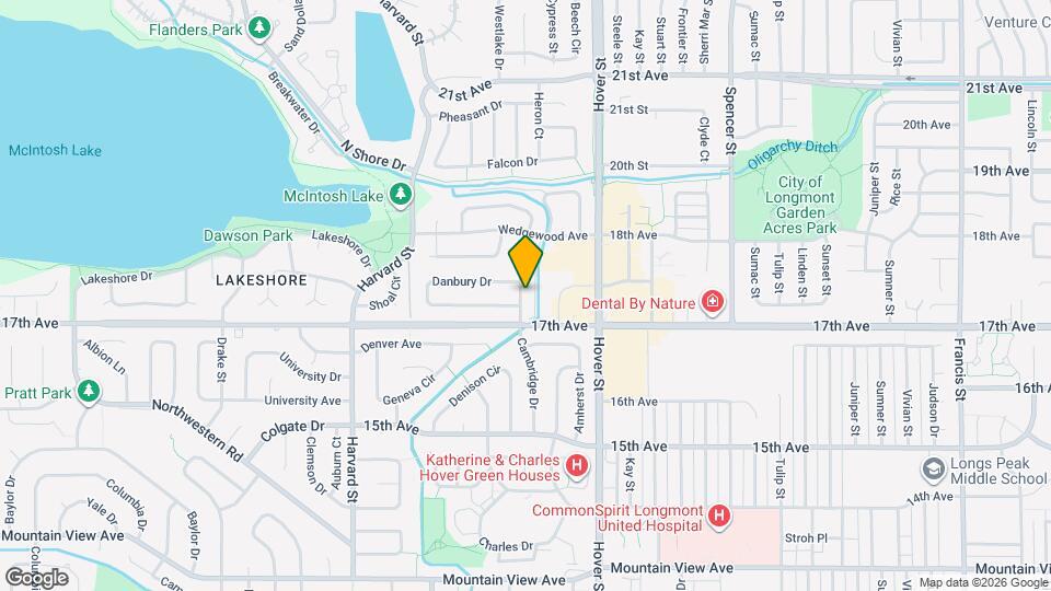 1720 Cambridge Dr Map and Location Details