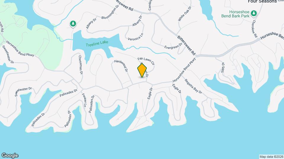 4959 Horseshoe Bend Pkwy Map and Location Details