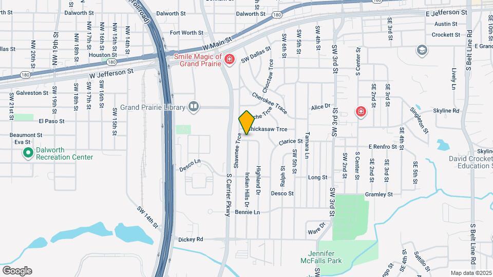 826 Highland Dr Map and Location Details