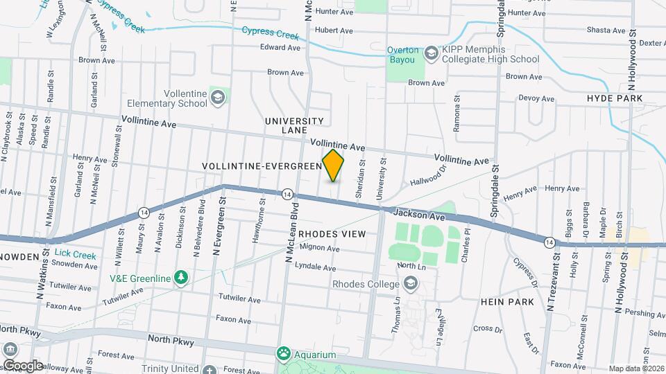 861 N Barksdale St Map and Location Details