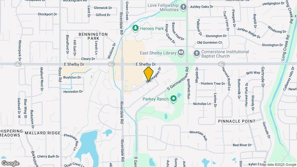 7073 Gleneagles Dr Map and Location Details