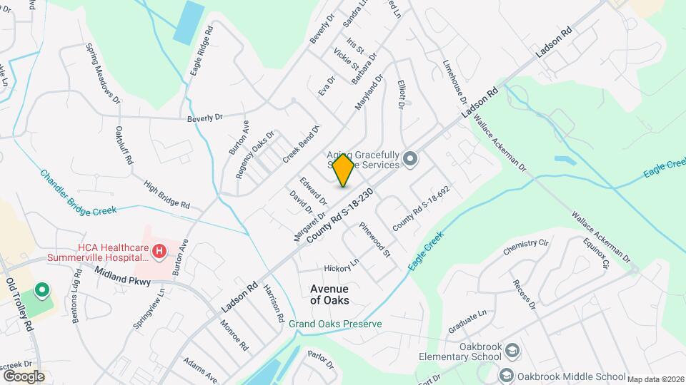 986 Margaret Dr Map and Location Details