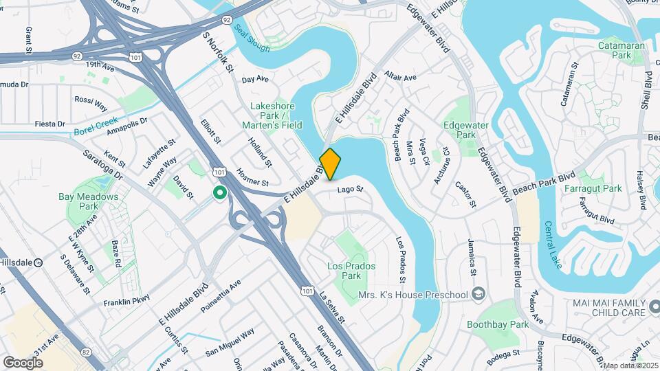 1525 Lago St Mapa y Detalles de la Ubicación