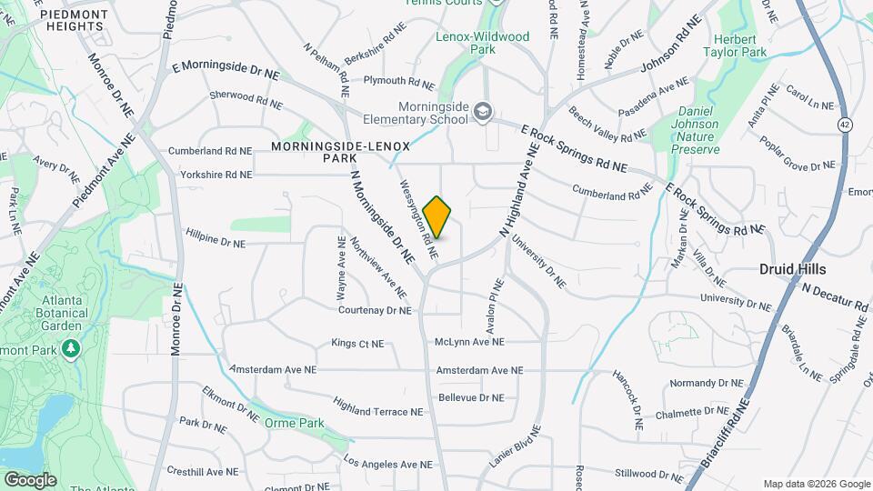 1381 Wessyngton Rd NE Map and Location Details