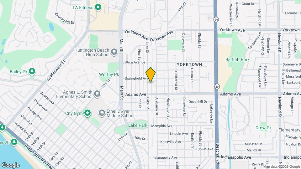 1728 Lake St Map and Location Details
