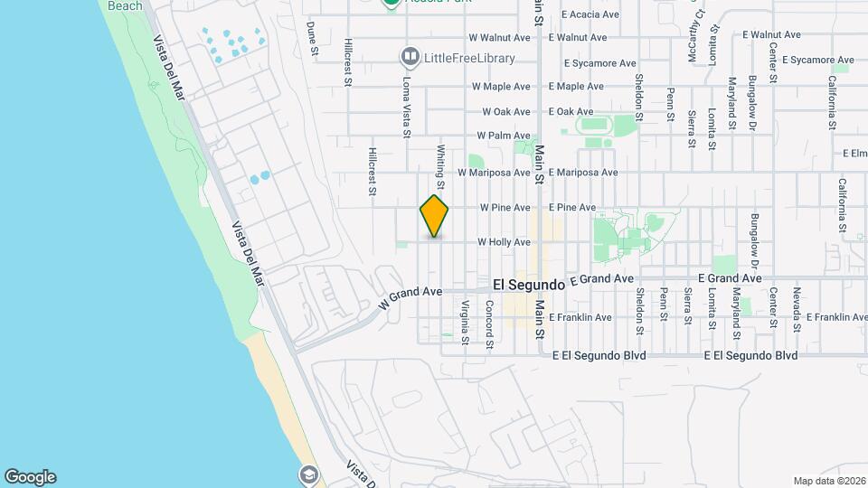 508 W Holly Ave Mapa y Detalles de la Ubicación