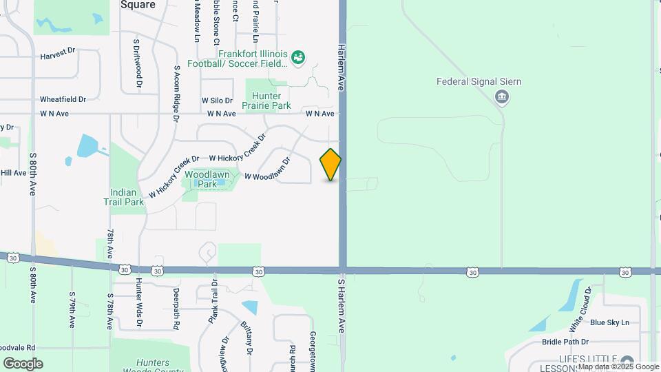20857 S Hickory Creek Pl Map and Location Details