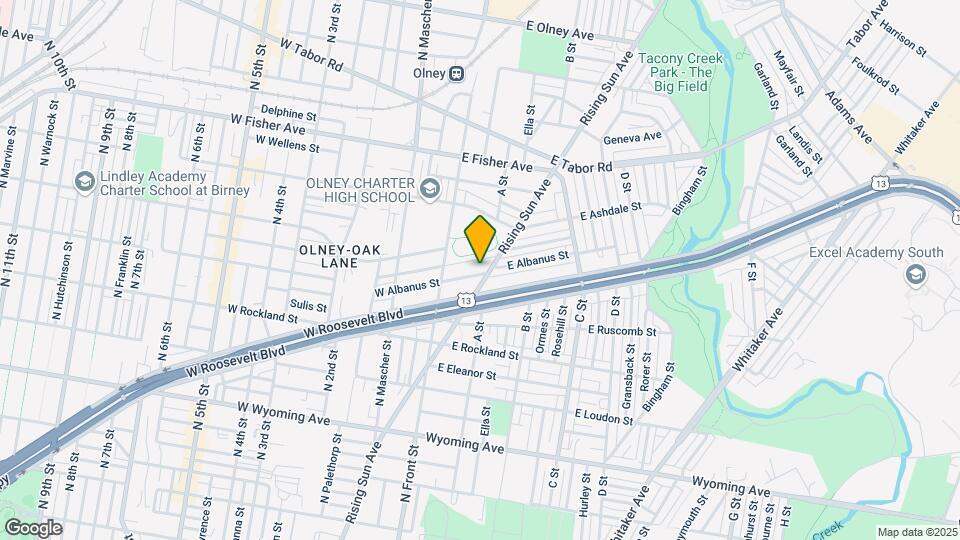 157 E Albanus St Map and Location Details