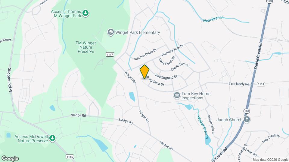 9921 Orchard Grass Ct Map and Location Details