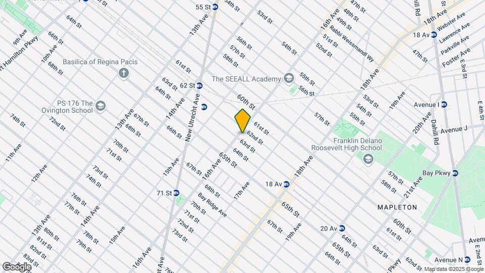 6217 16th Ave Mapa y Detalles de la Ubicación
