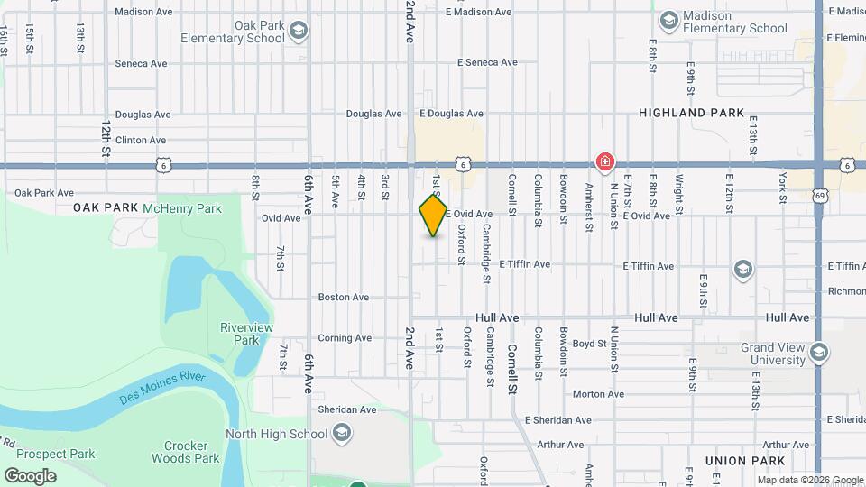 3216 1st St Map and Location Details