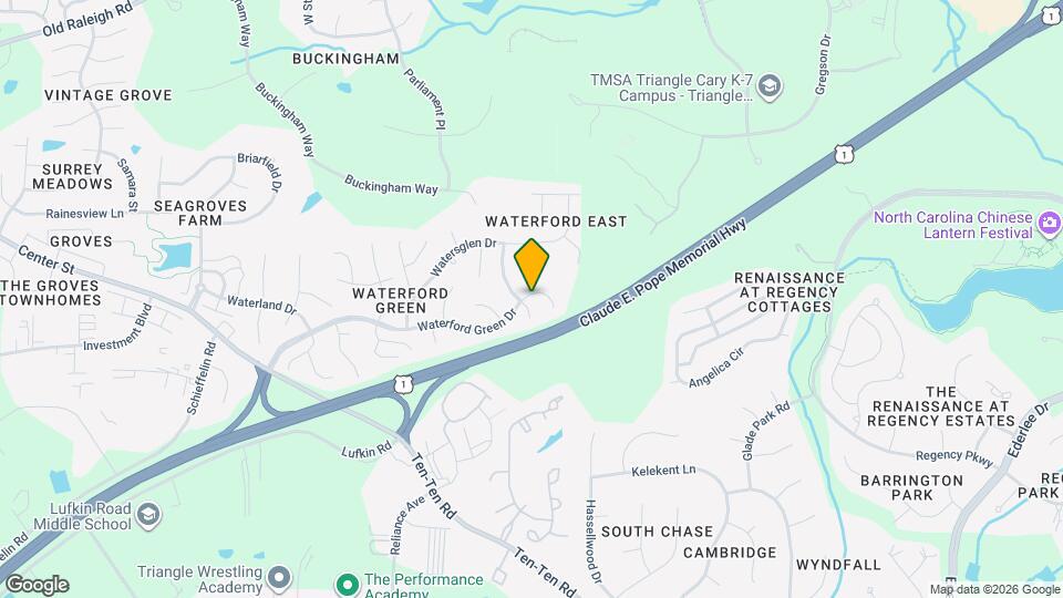 2307 Fordcrest Dr Map and Location Details