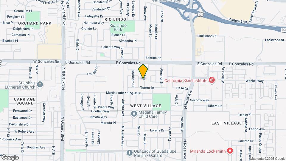 1605 Snow Ave Map and Location Details