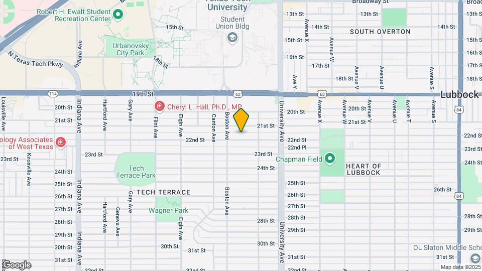 2618 22nd St Map and Location Details