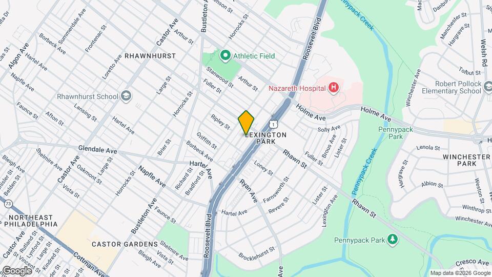 7935 Leonard St Map and Location Details