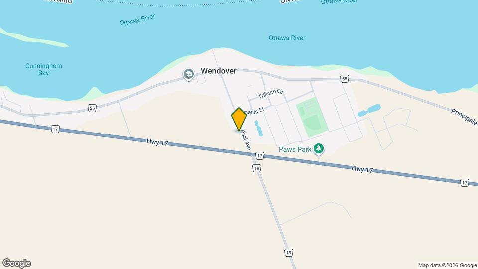 3153 Du Quai Ave Map and Location Details